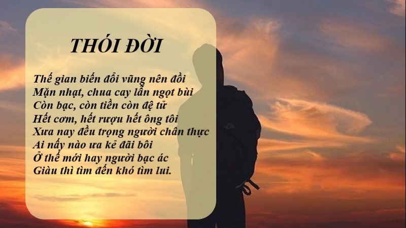 làm thơ đường luật là gì