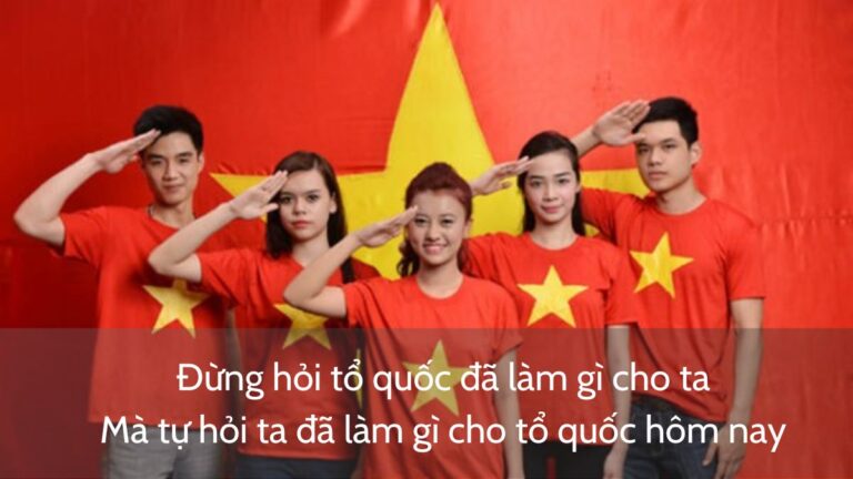 “Đừng hỏi tổ quốc đã làm gì cho ta mà tự hỏi ta đã làm gì cho tổ quốc hôm nay” là câu nói của ai?