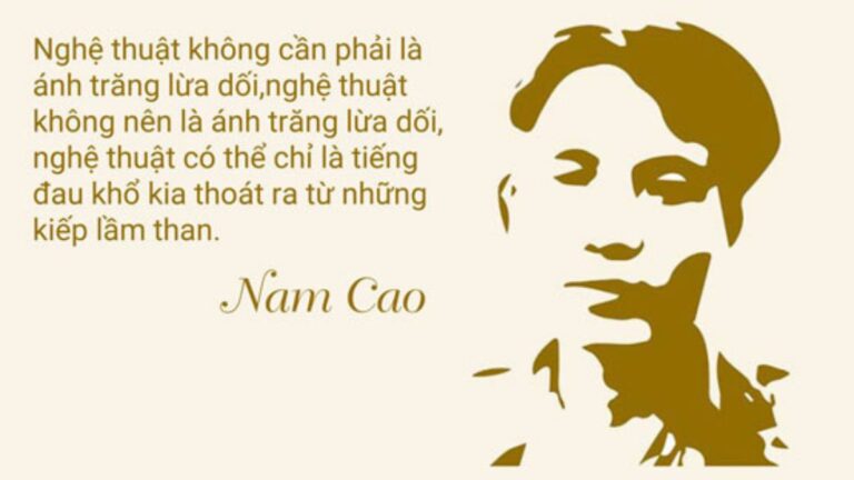 Nghệ thuật không phải là ánh trăng lừa dối là câu nói của ai?