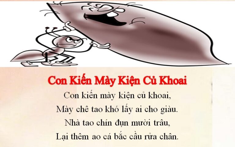 Con kiến mày kiện củ khoai