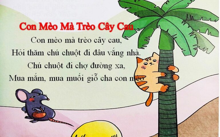 Đồng dao con mèo mà trèo cây cau