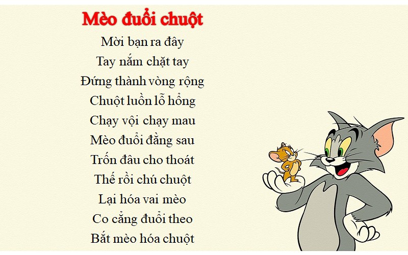 Trò chơi mèo đuổi chuột