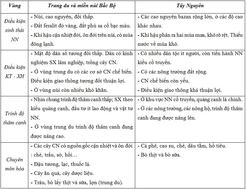 So sánh giá đất rẫy giữa các vùng miền khác nhau