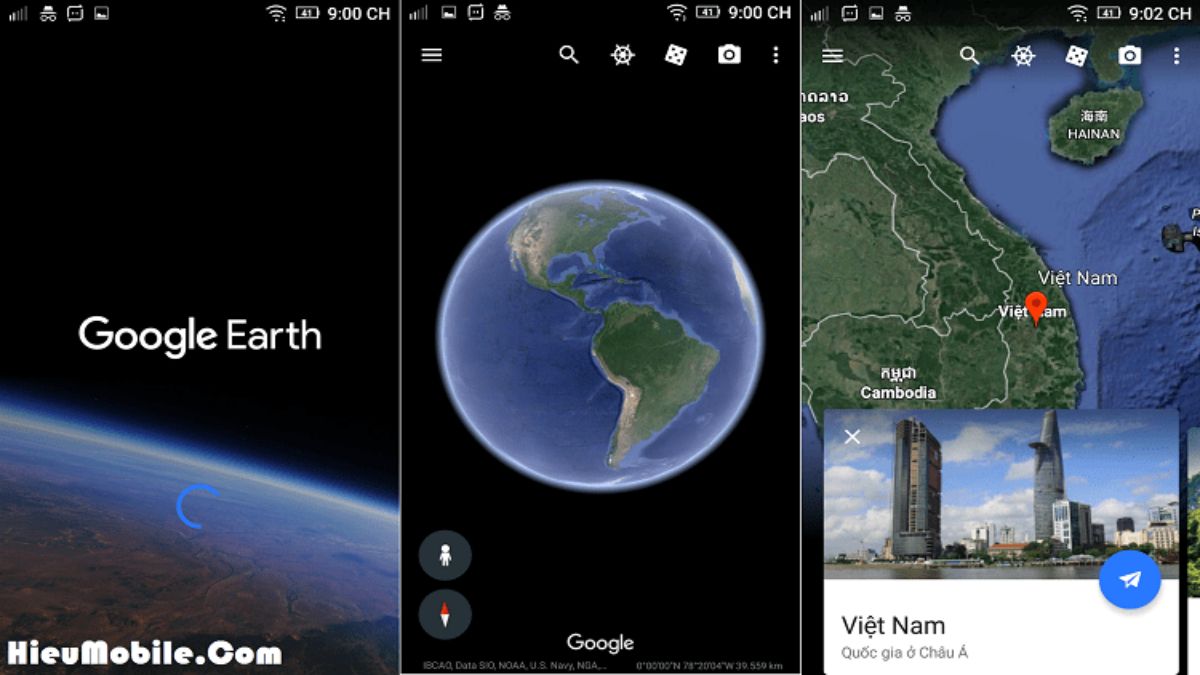 Khắc phục sự cố thường gặp khi sử dụng Google Earth