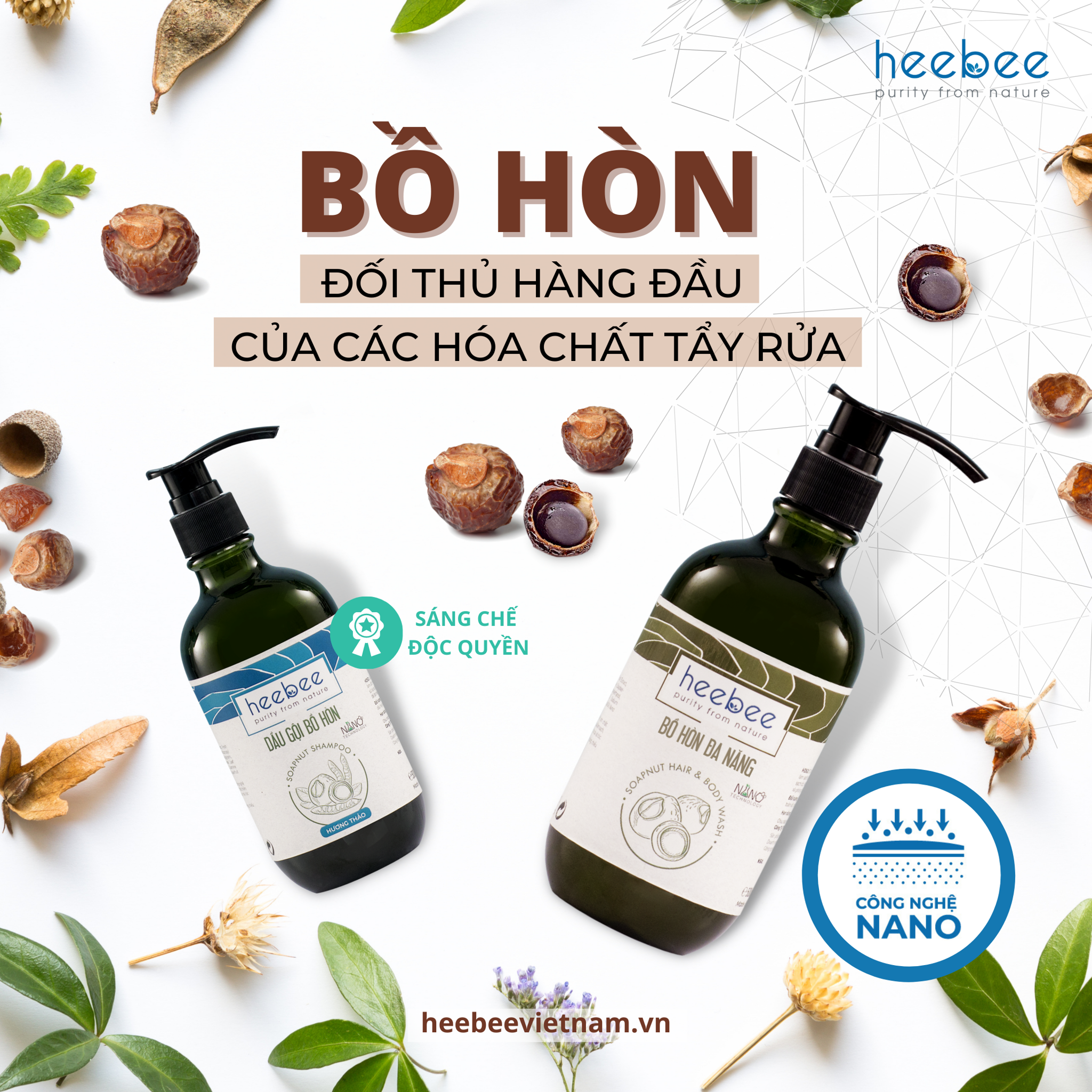 Bồ hòn: Cách sử dụng hiệu quả và an toàn trong làm sạch và chăm sóc tóc