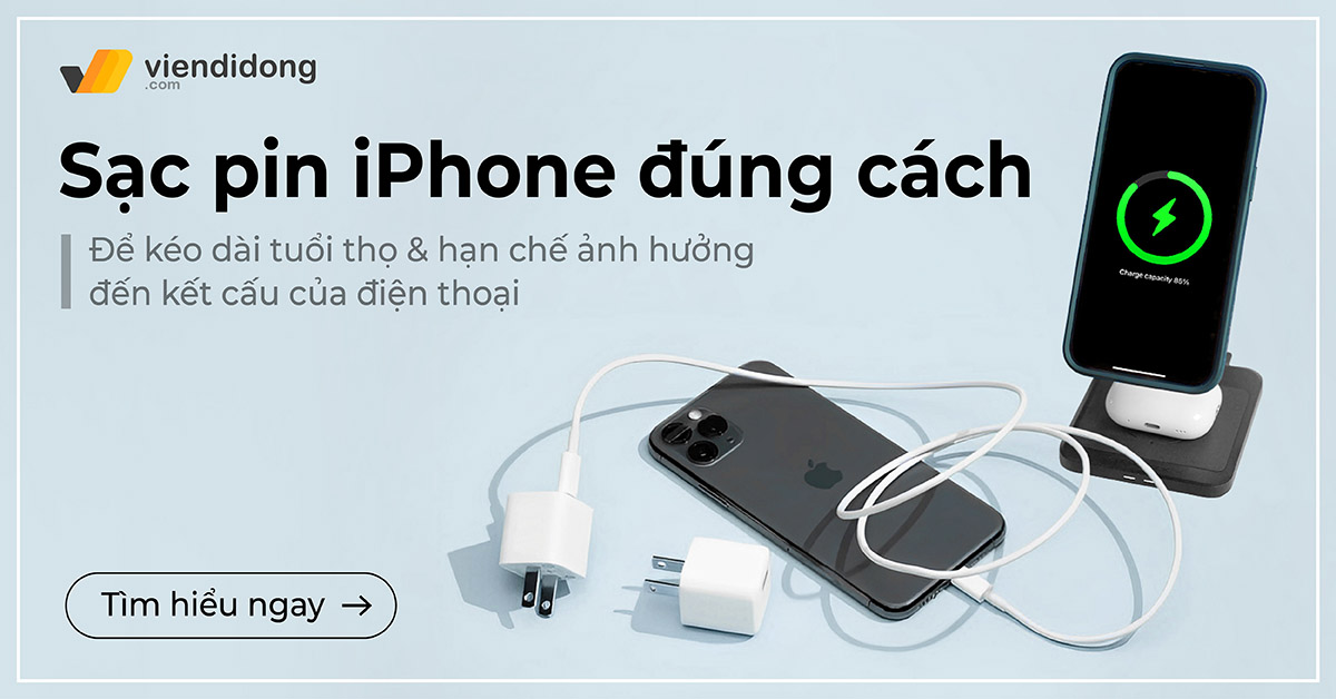 Cách sạc pin đúng cách để kéo dài tuổi thọ