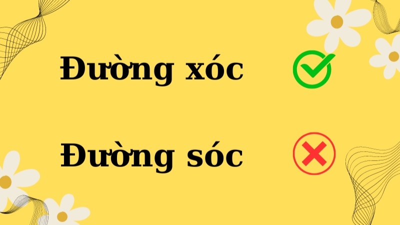 Đường sóc hay đường xóc