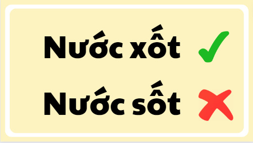 nước xốt hay nước sốt