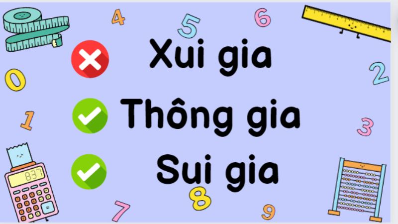 sui gia hay xui gia hay thông gia