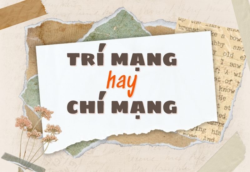 Trí mạng hay chí mạng