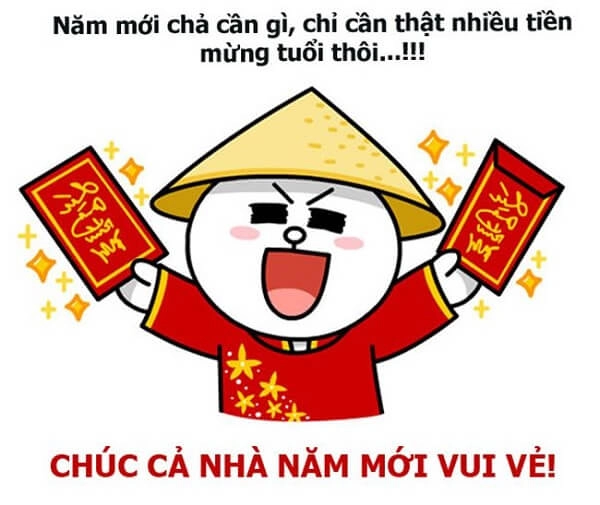 Tận hưởng không khí rộn ràng với meme ngày tết