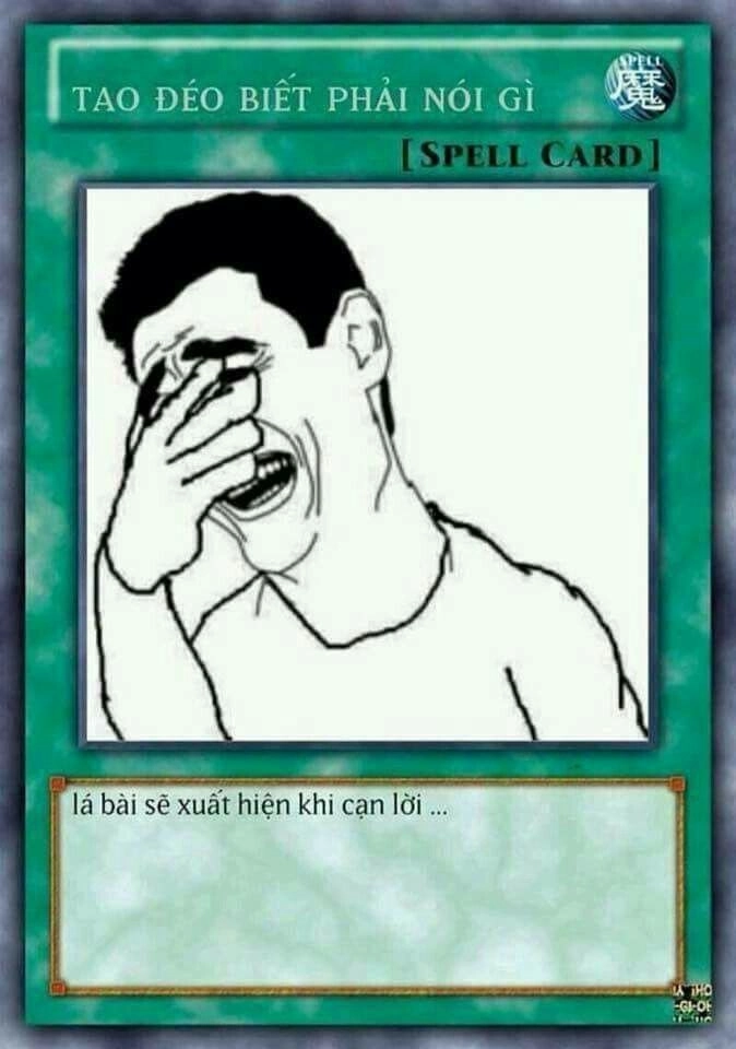 Lá bài yugioh meme cực kỳ thú vị