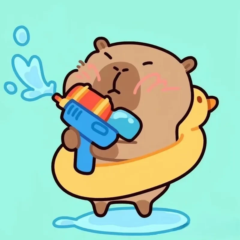 Hình capybara meme thú vị để làm avatar