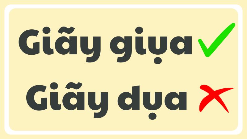 Giãy dụa hay giãy giụa là từ đúng chính tả