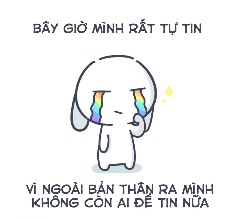 Ảnh con thỏ meme đáng yêu, ngộ nghĩnh cho mọi bài viết