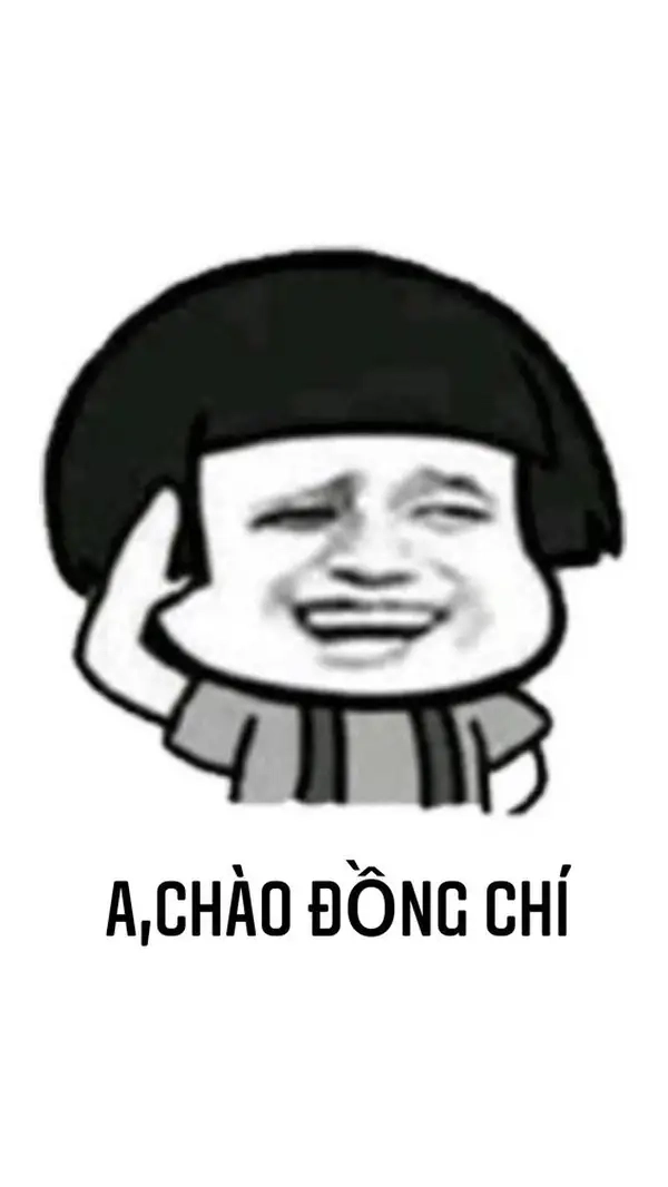 Meme xin chào dễ thương khiến ai cũng phải bật cười