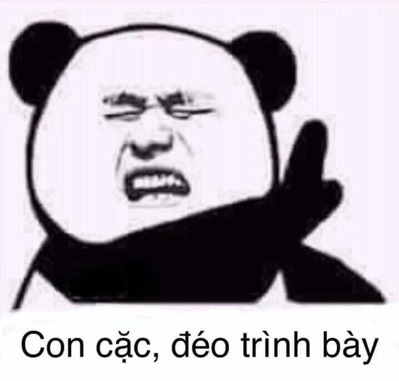 Không nhịn được cười với bộ meme chửi bậy thú vị