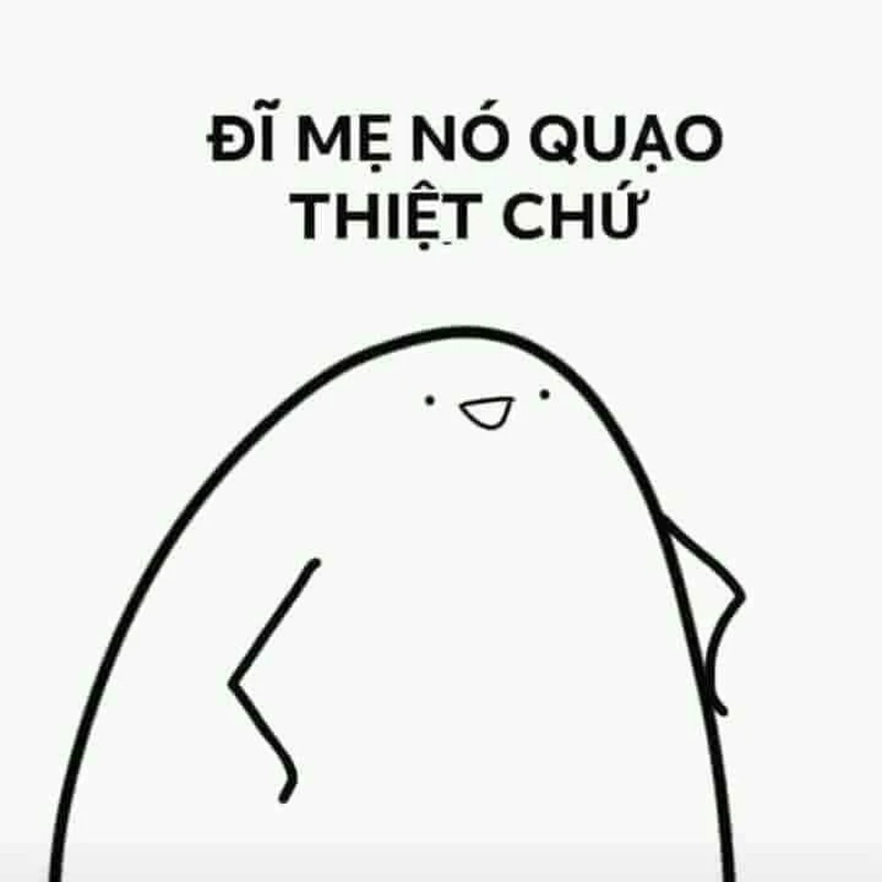 Chia sẻ cảm xúc hài hước với ảnh meme chửi bậy