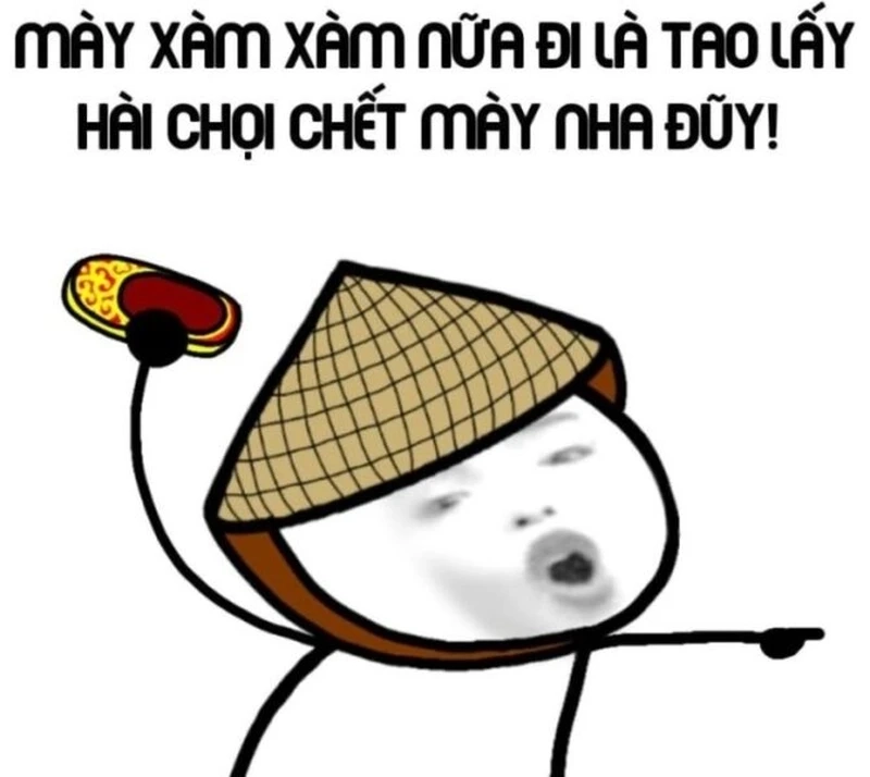 Cười không ngớt với meme chửi nhau bằng hình ảnh