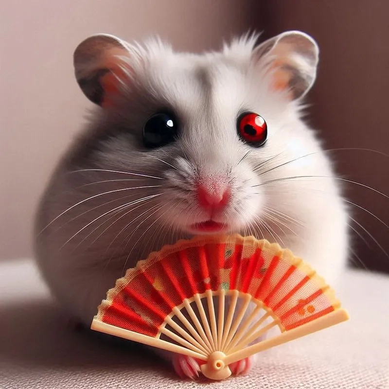 Hamster cute meme ngọt ngào, đáng yêu đến lạ