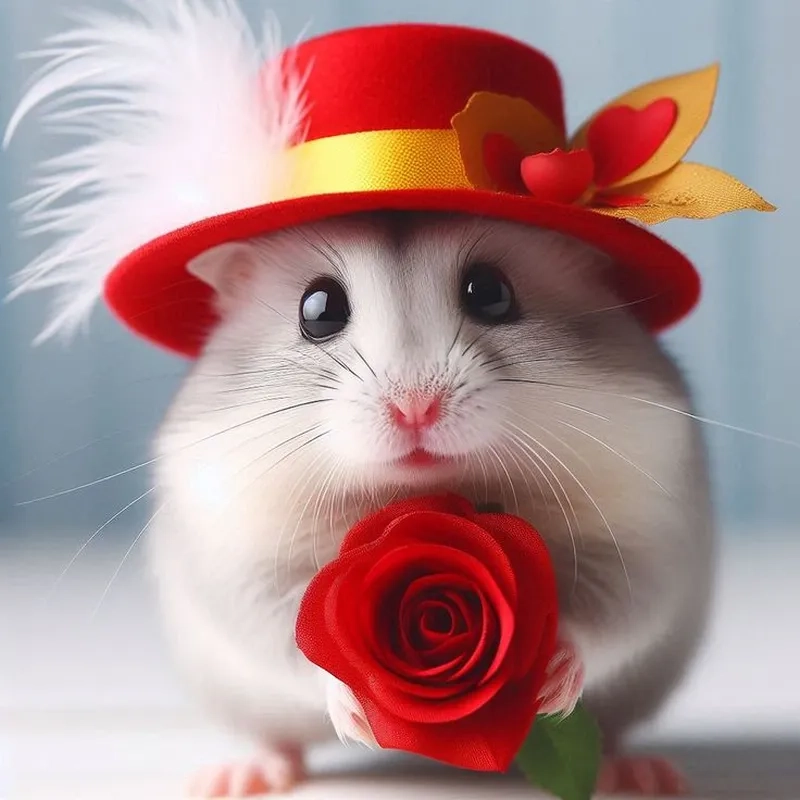 Meme hamster cute làm tan chảy mọi trái tim