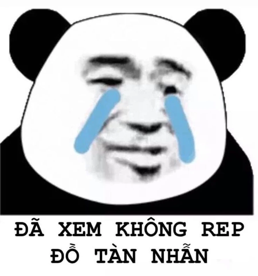 Cười không dứt với ảnh hài hước meme gấu trúc