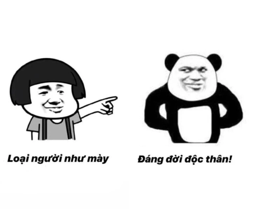 Cười không ngớt với troll face meme gấu trúc bựa weibo