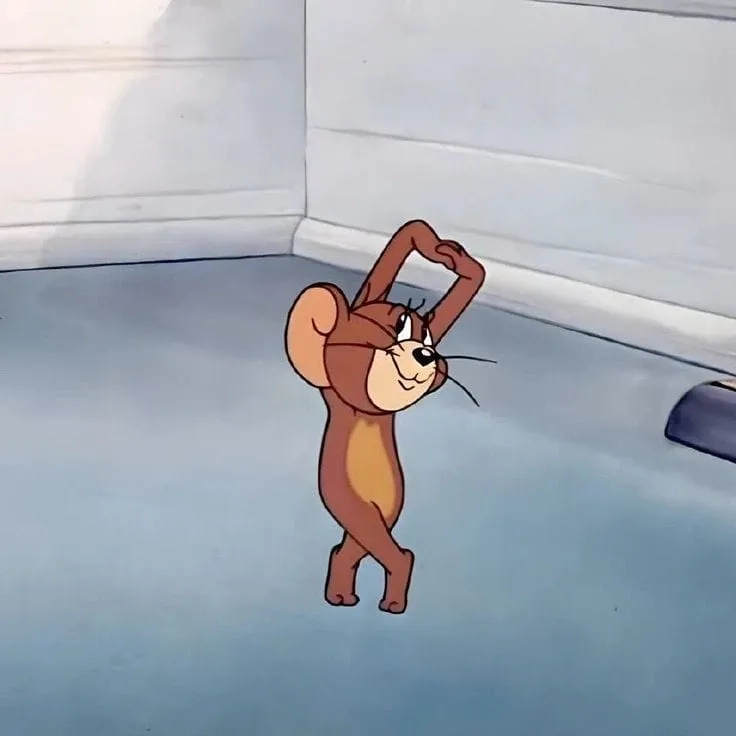 Meme Tom and Jerry love ngọt ngào, phù hợp với mọi đối tượng