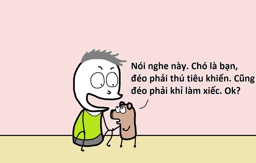 meme không sợ gì ngoài việc thiếu tiếng cười