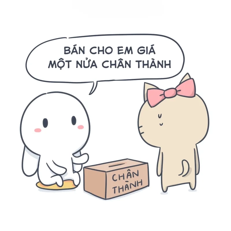 Meme ảnh meme thỏ bảy màu lầy lội, không thể chối từ