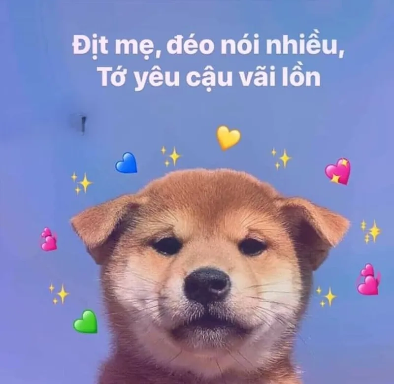 Ảnh meme tình yêu cute ngọt ngào, tăng tương tác ngay