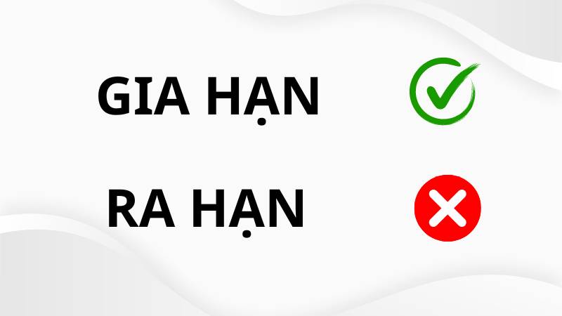 Ra hạn hay gia hạn