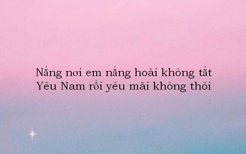 Thả thính tên Nam