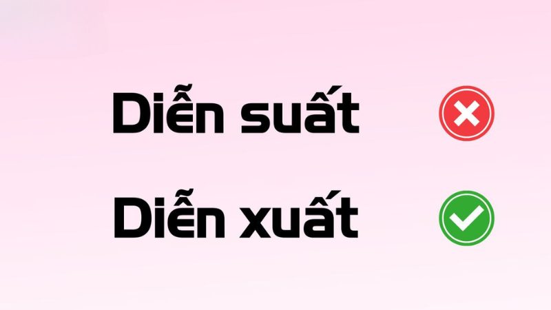 diễn xuất hay diễn suất