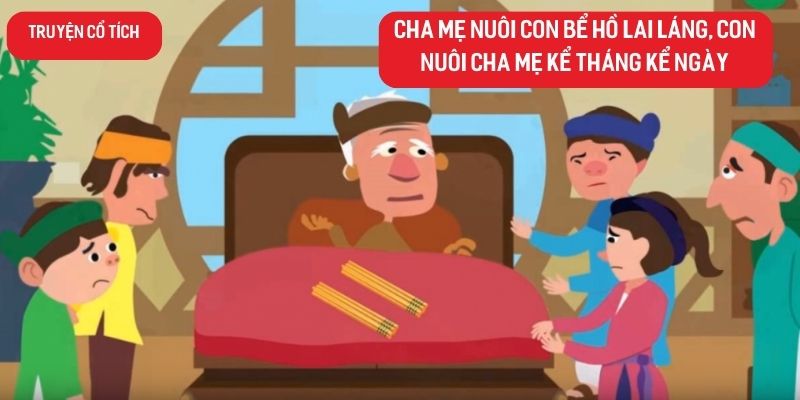 Cha mẹ nuôi con bể hồ lai láng, con nuôi cha mẹ kể tháng kể ngày
